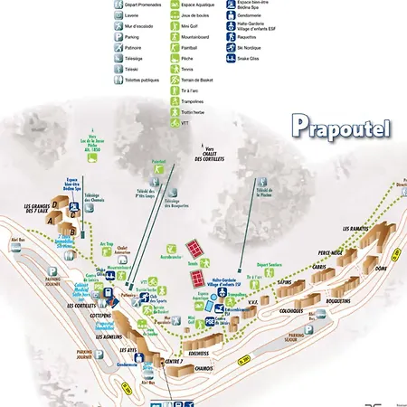 Location Au Pied Des Pistes, Prapoutel, 6 Pers, 33m², Balcon, Skis Aux Pieds - Fr-1-557-50